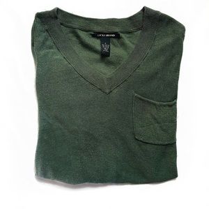 Lucky Brand Olive Green Long Sleeve Shirt